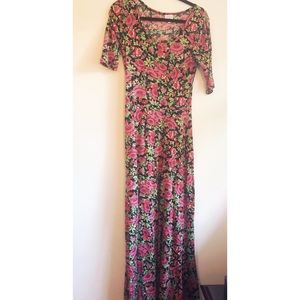LuLaroe Ana Dress Small Floral